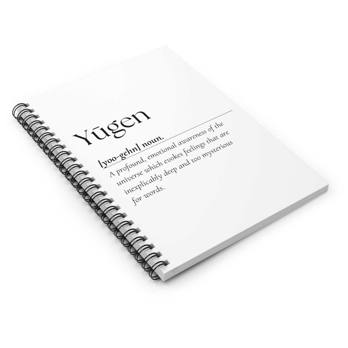 Yugen - Spiral Notebook