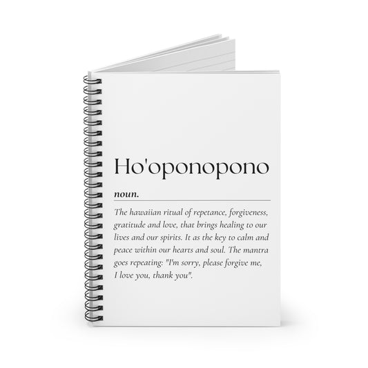 Ho'oponopono - Spiral Notebook