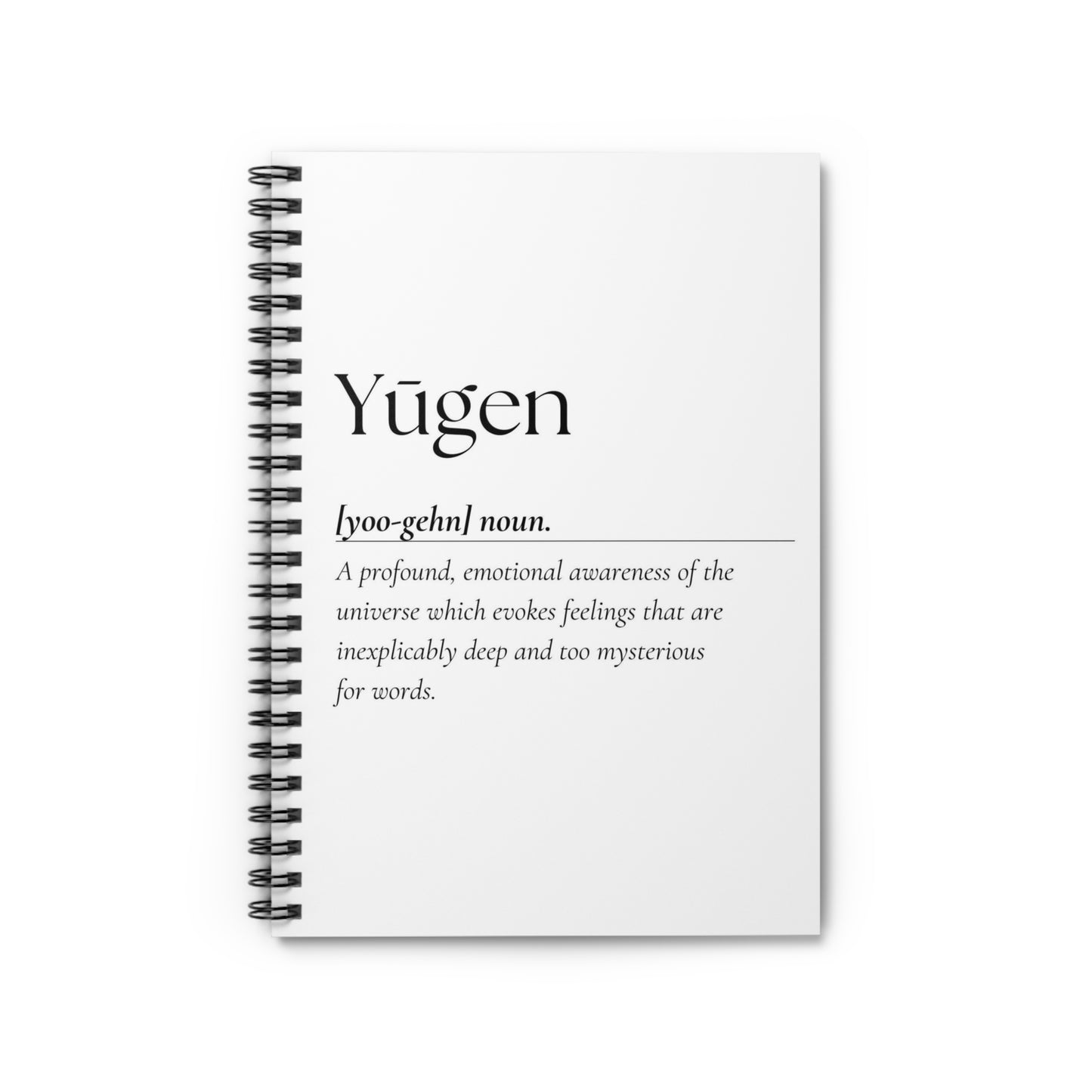 Yugen - Spiral Notebook