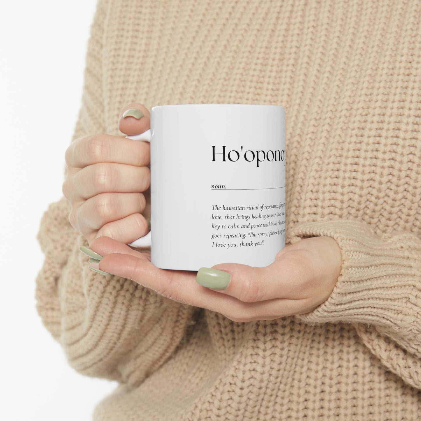 Ho'oponopono - Ceramic Mug, 11oz